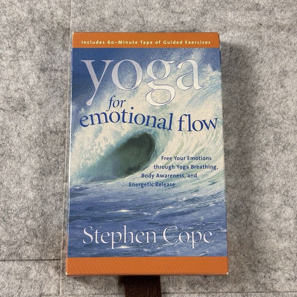 Stephen Cope Yoga for Emotional Flow Audio Cassette Guided Exercises Sounds True